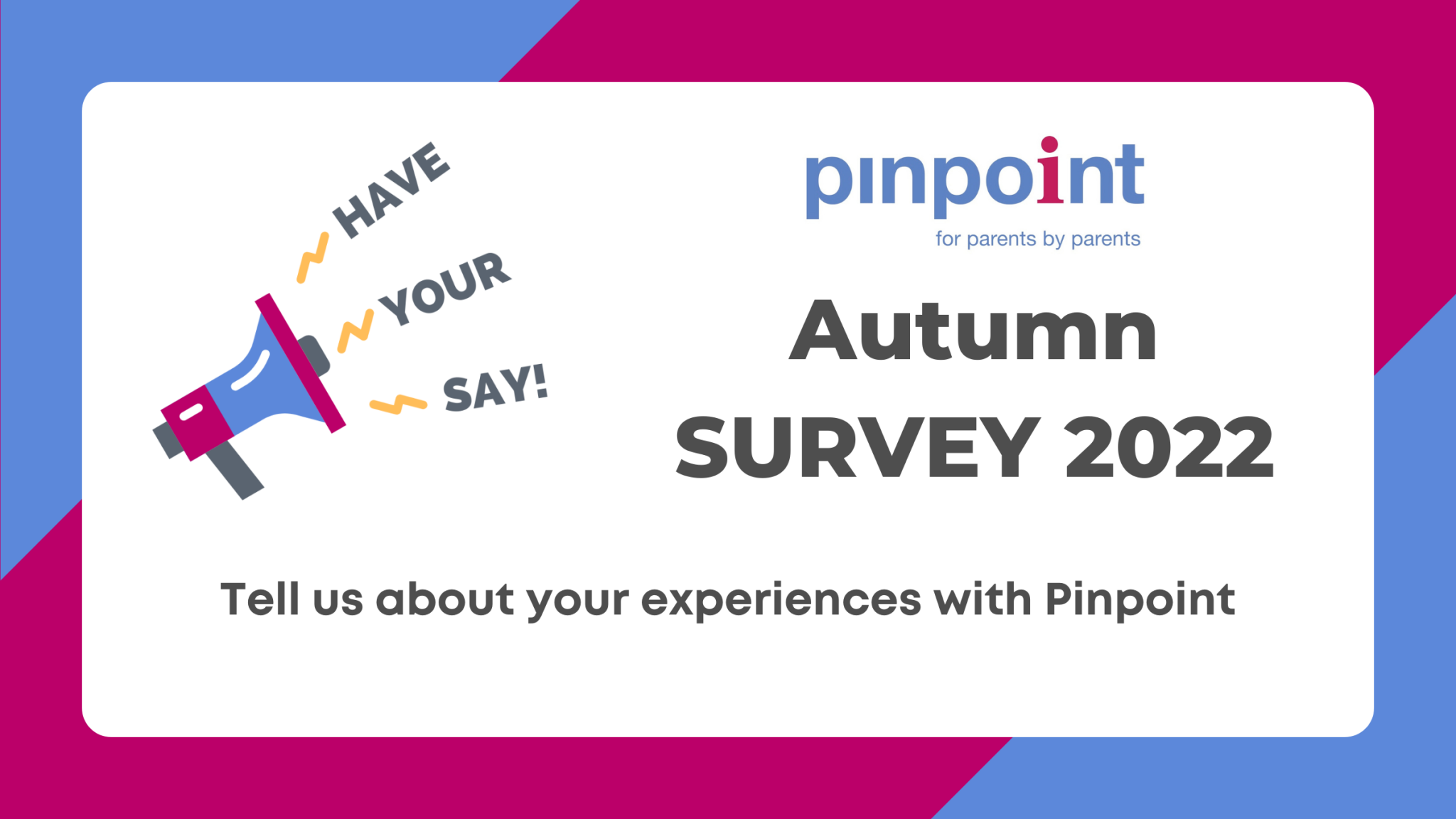 pinpoint survey